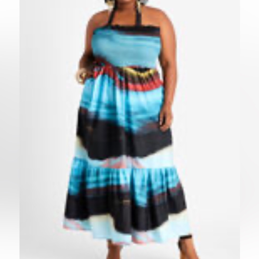 30/32 NWT long dress - perfect for nice weather, Wear casual or dress it up,